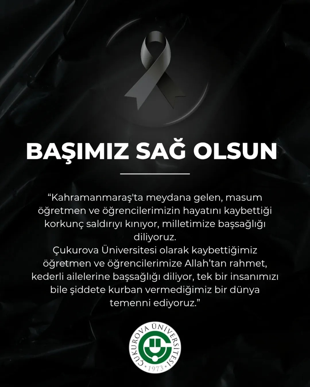 KINAMA VE BAŞSAĞLIĞI MESAJI