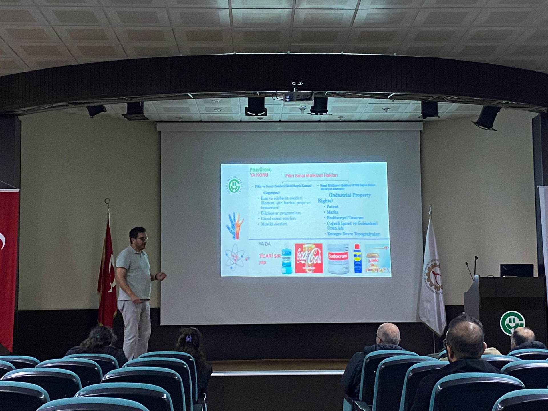 MESLEK YÜKSEKOKULUMUZDA FİKRİ VE SINAİ MÜLKİYET FARKINDALIK EĞİTİMİ VERİLDİ