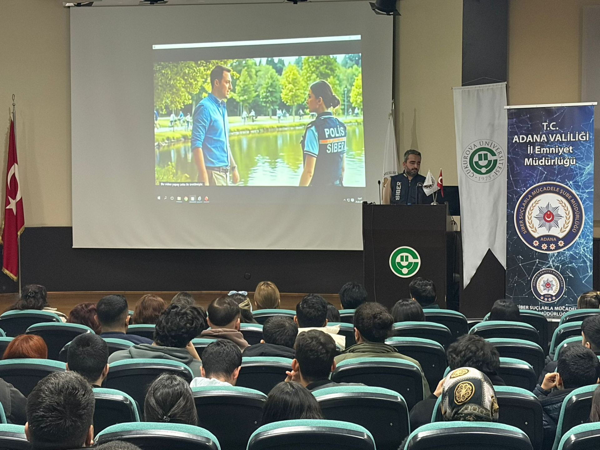 MESLEK YÜKSEKOKULUMUZDA SANAL BAHİS, DOLANDIRICILIK VE KUMAR BAĞIMLILIĞI EĞİTİMİ DÜZENLENDİ