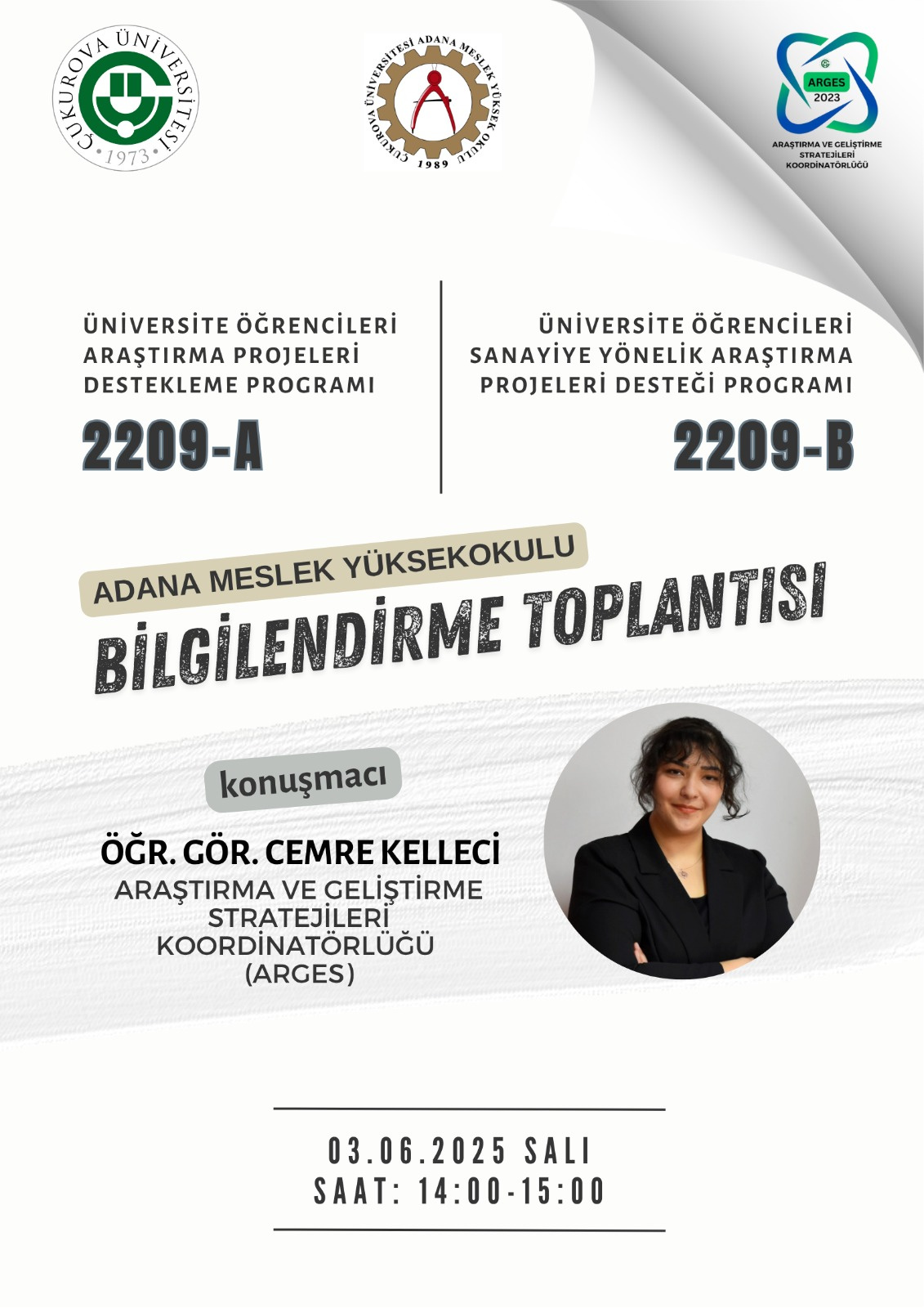 Araştırma Projeleri Bilgilendirme Toplantısı