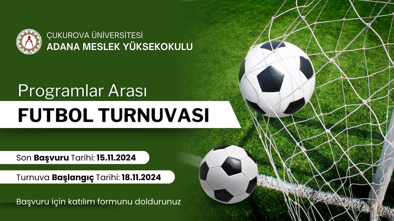 Programlar Arası Futbol Turnuvası Başlıyor